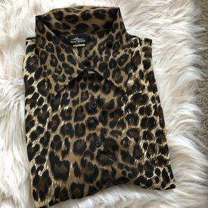 Leopard Print Blouse